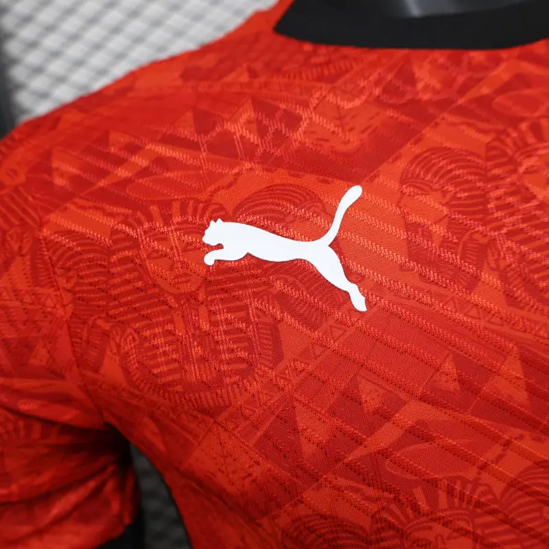2024/2025 Players Edition Egypt Home Red Football Jersey