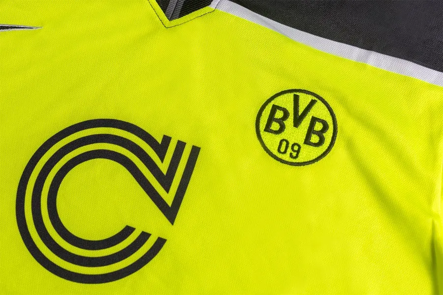 96-97 Borussia Dortmund Retro Jersey UCL Home