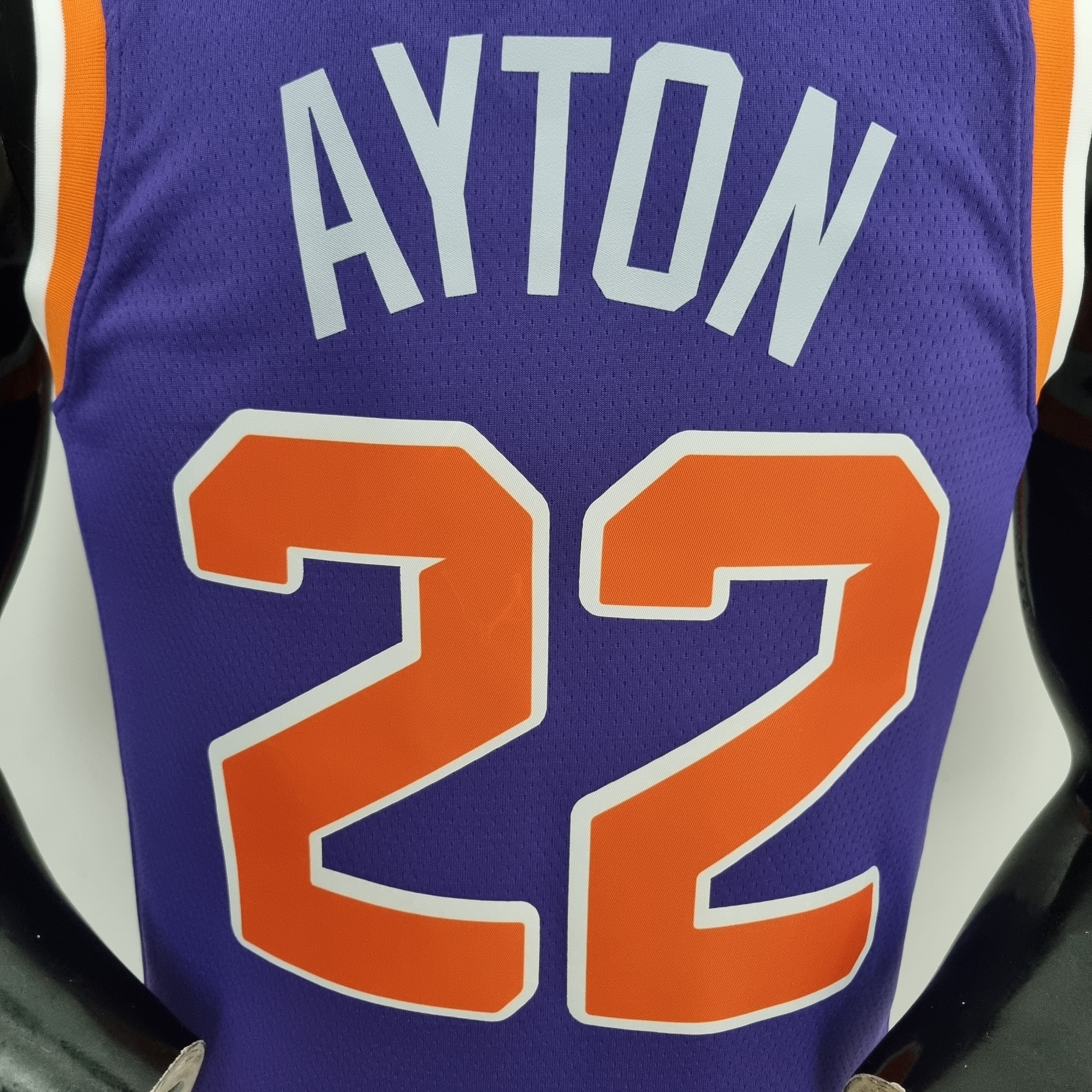 Deandre Ayton Phoenix Suns 75th Anniversary Swingman Jersey Purple