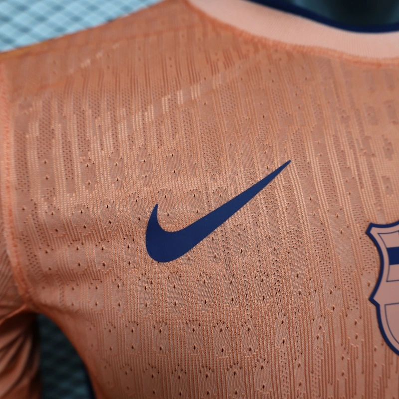 2025/26 Barcelona Players' Special Orange Football Shirt
