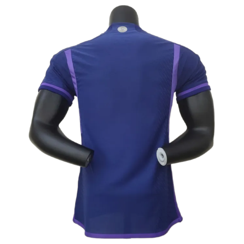 2022 Argentina World Cup Champion Edition 3 stars Away Jersey Player Version