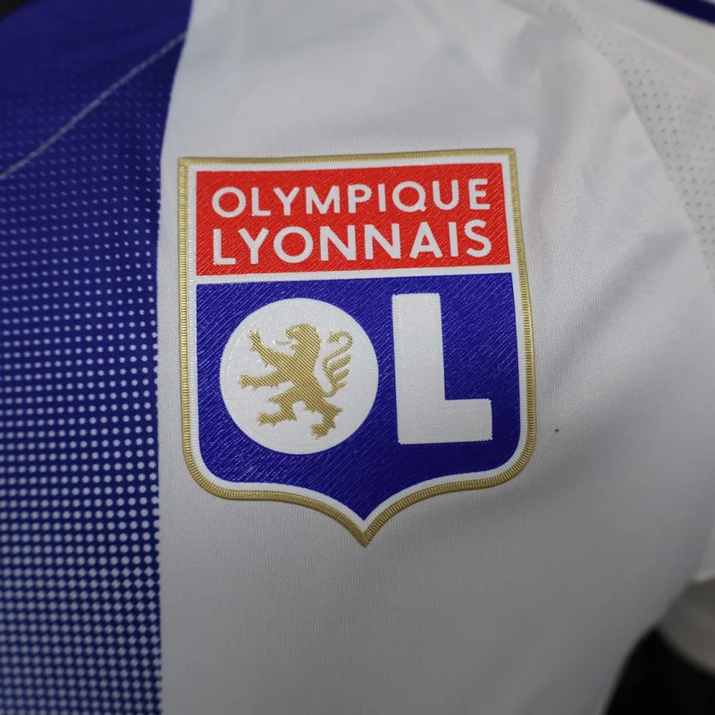 2024/2025 Player Version Lyon Home Football Shirt