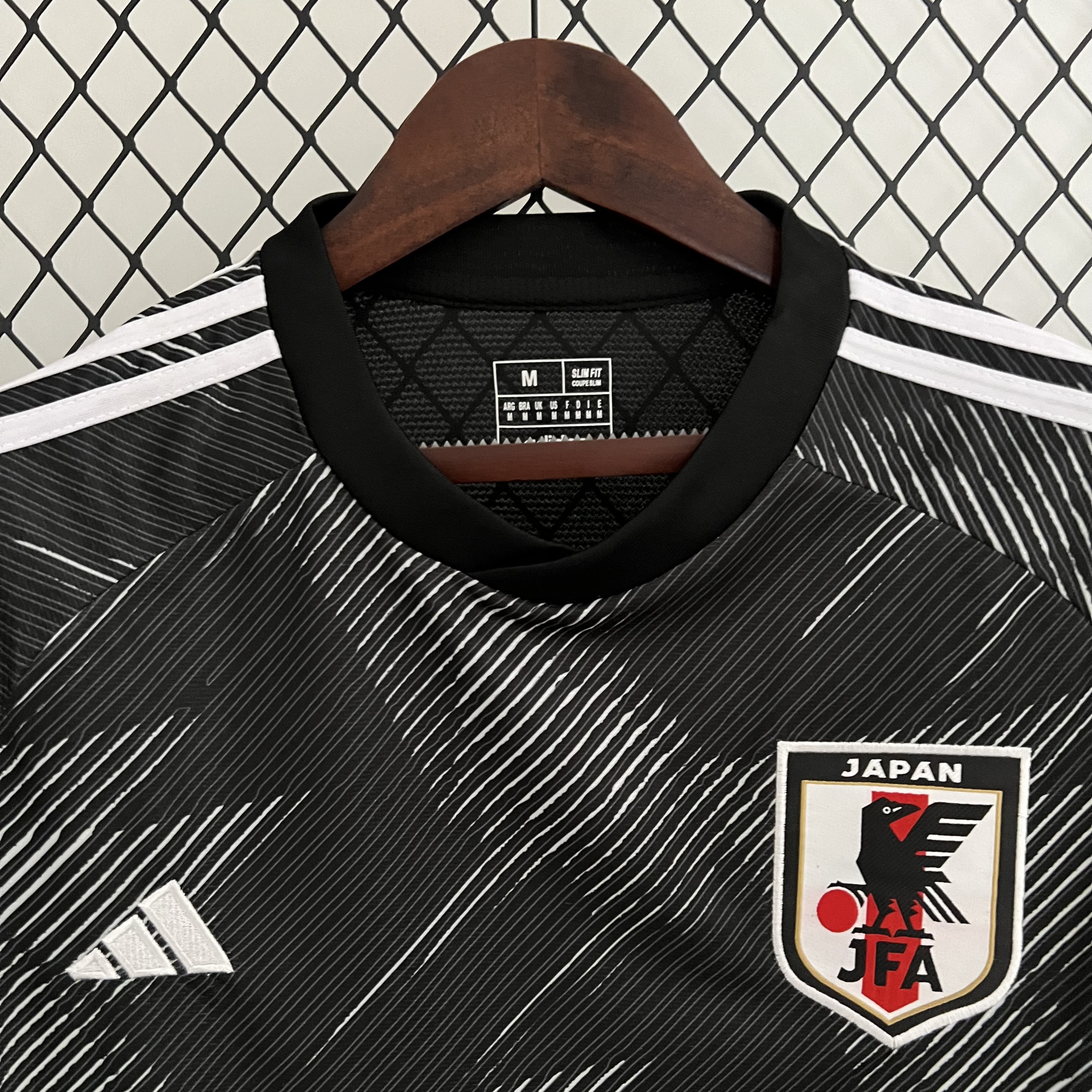 Japan Black White Man Jersey 23/24