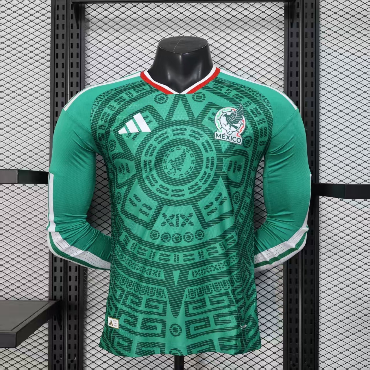 Mexico Home Long Sleeves Jersey Player Version World Cup 2026