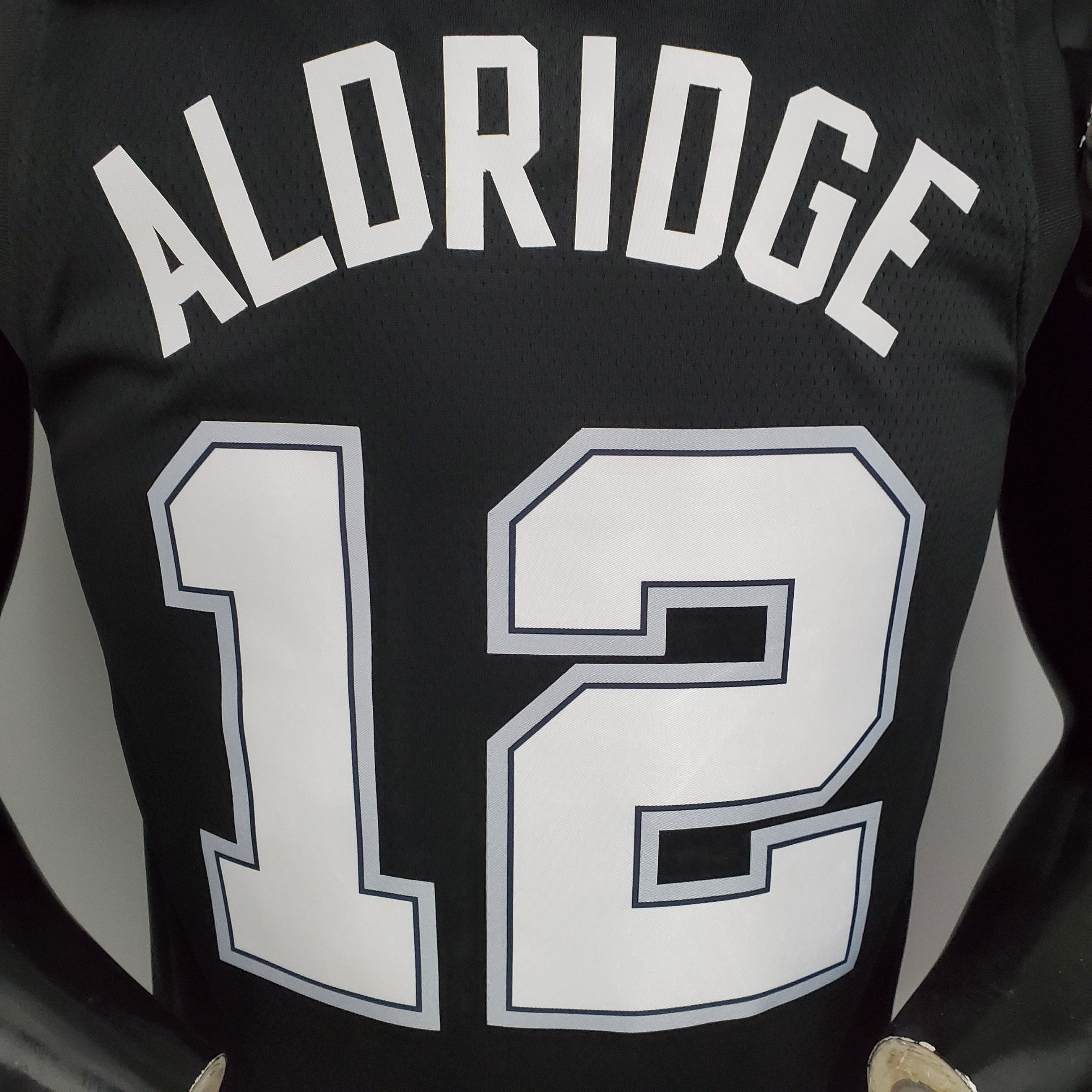 LaMarcus Aldridge San Antonio Spurs City Edition Swingman Jersey Black