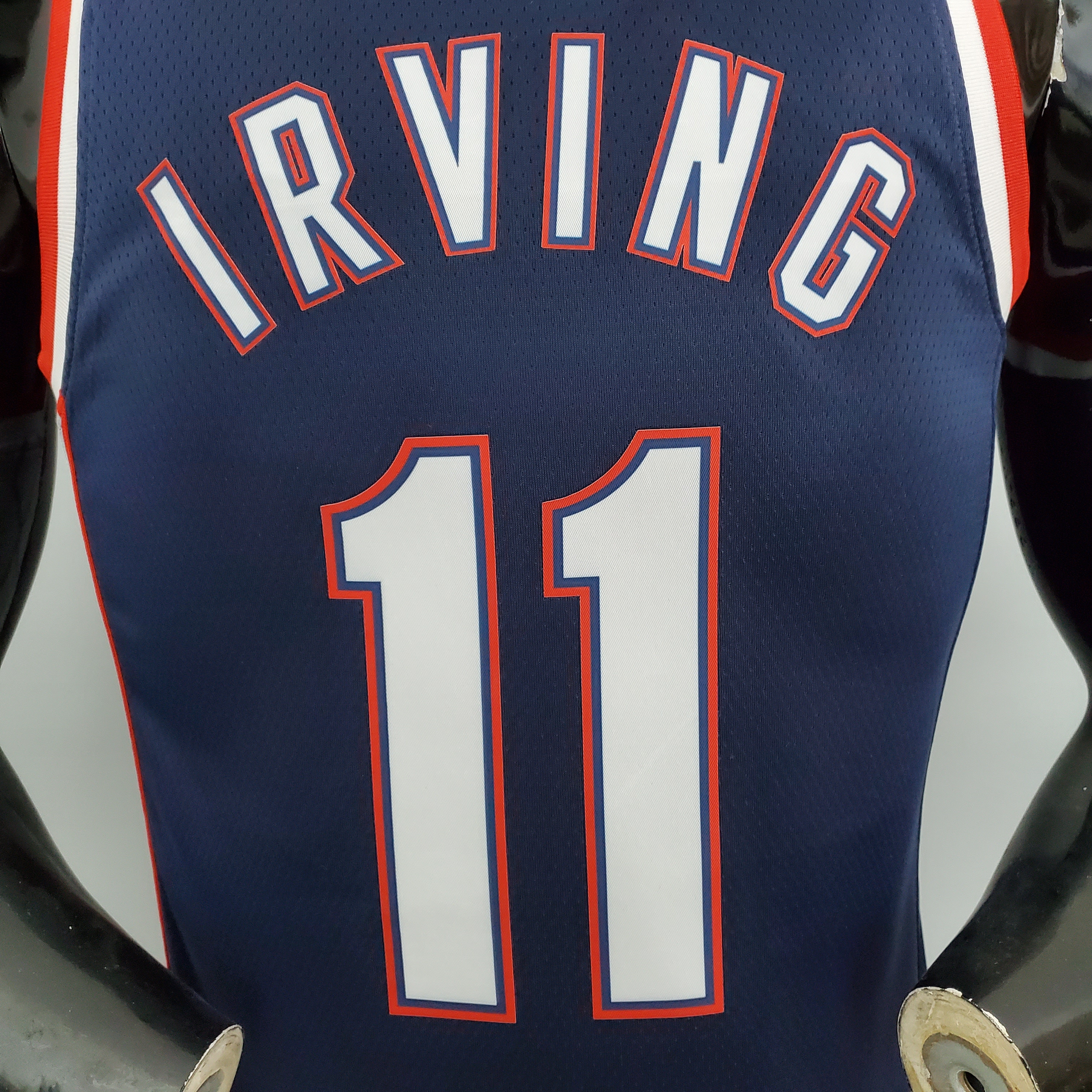 Kyrie Irving Brooklyn Nets 2022 75th Anniversary City Edition Swingman Jersey Royal Blue
