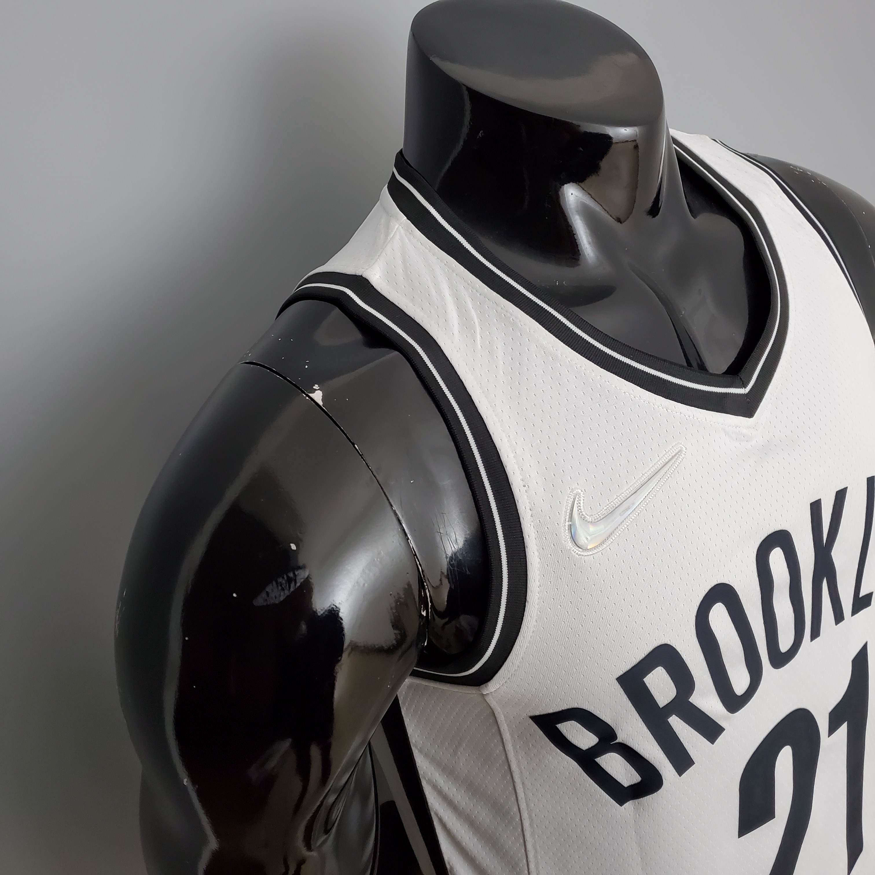 LaMarcus Aldridge Brooklyn Nets 75th Anniversary Swingman Jersey White