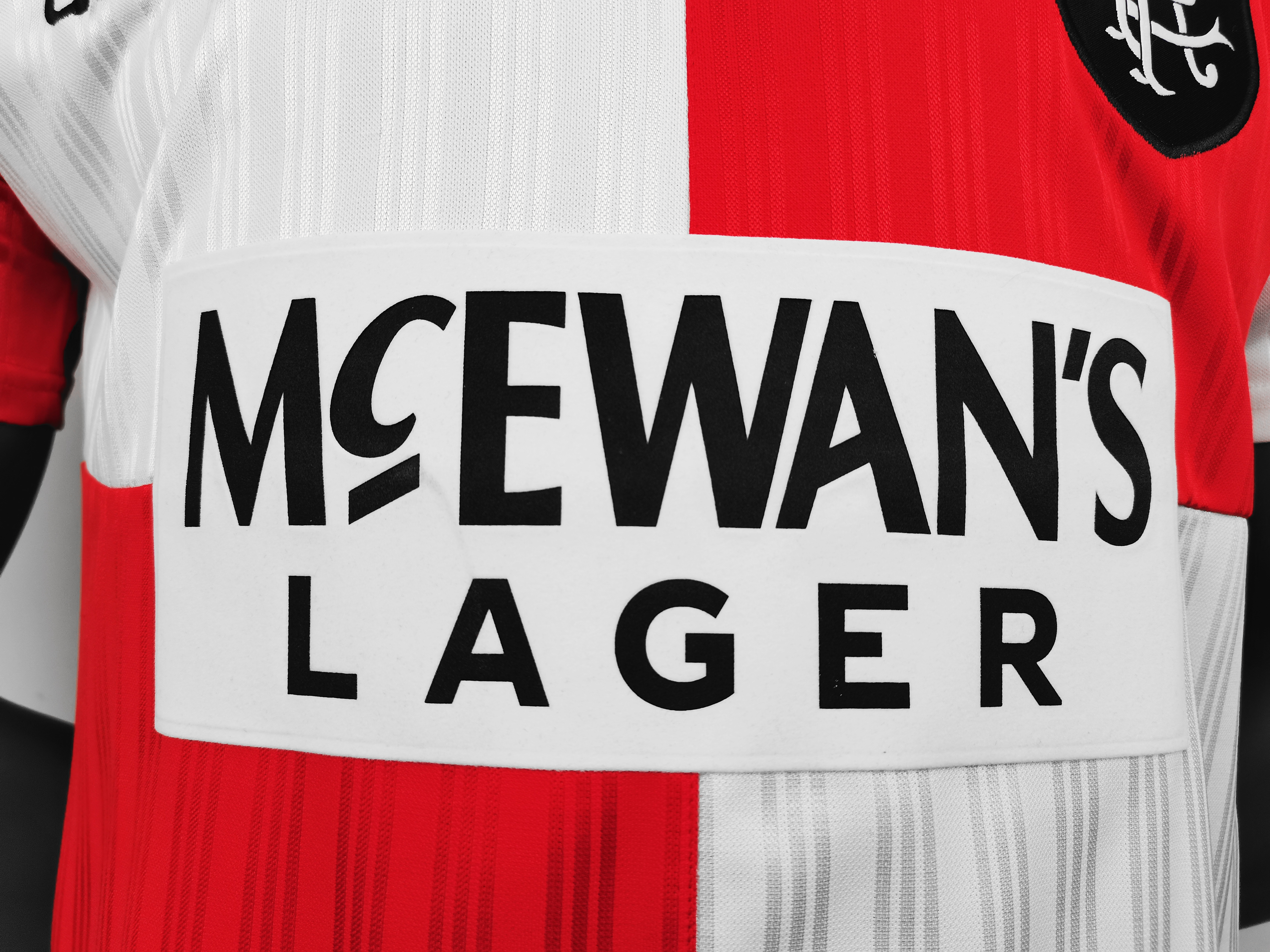 Rangers Red Retro Jersey 95/96