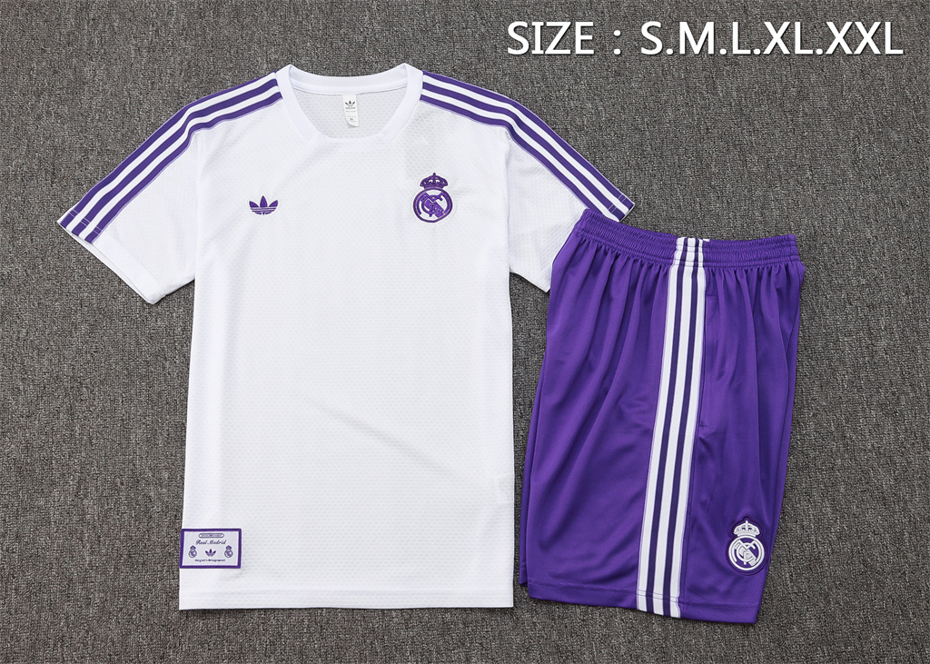 Real Madrid Training Short sleeve Suit 25/26