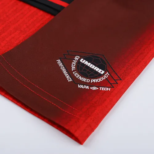 1996/97 Manchester United Retro Long Sleeve Jersey Home