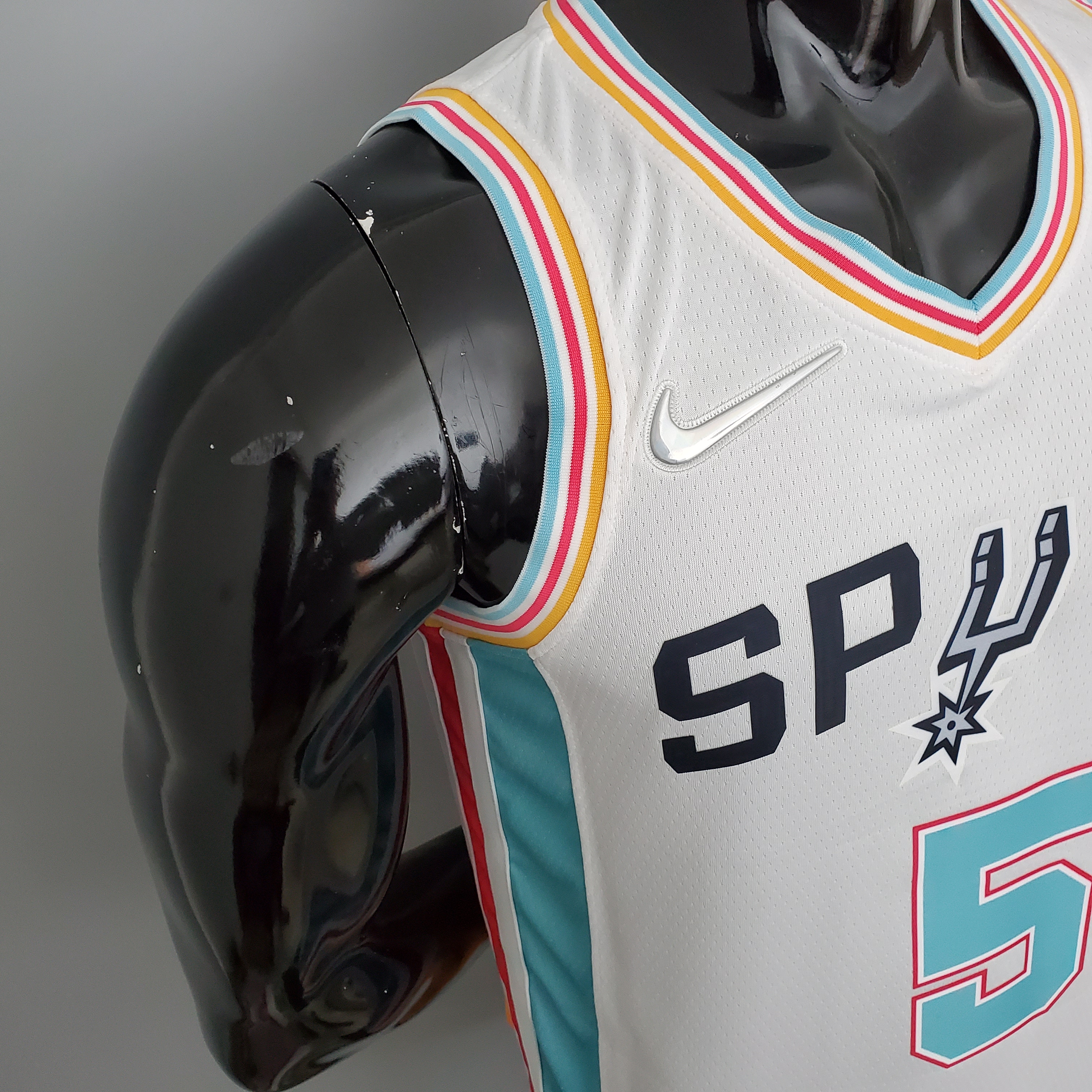 Dejounte Murray San Antonio Spurs 2022 City Edition Swingman Jersey White