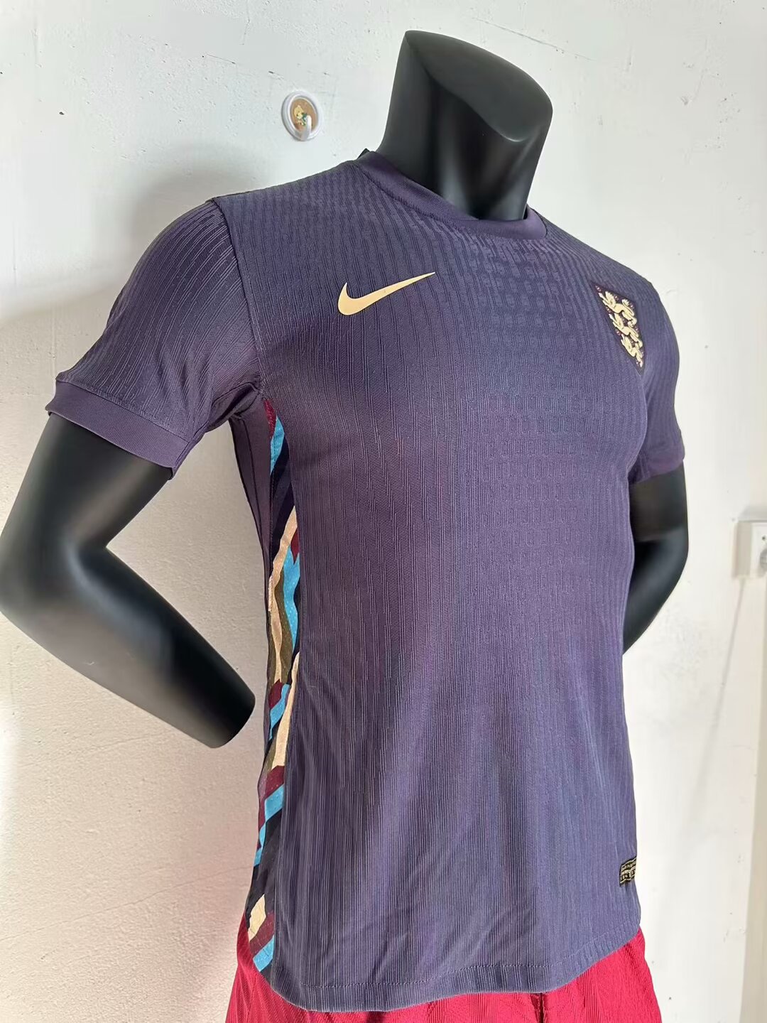 England 2024 Euro Away Player Version Man Jersey