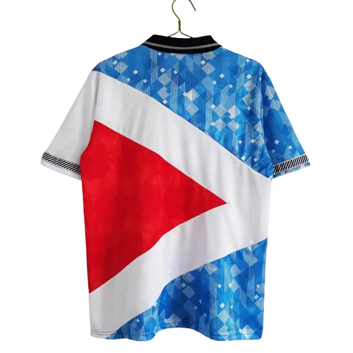 1990 England Retro Soccer Jersey Mash-Up