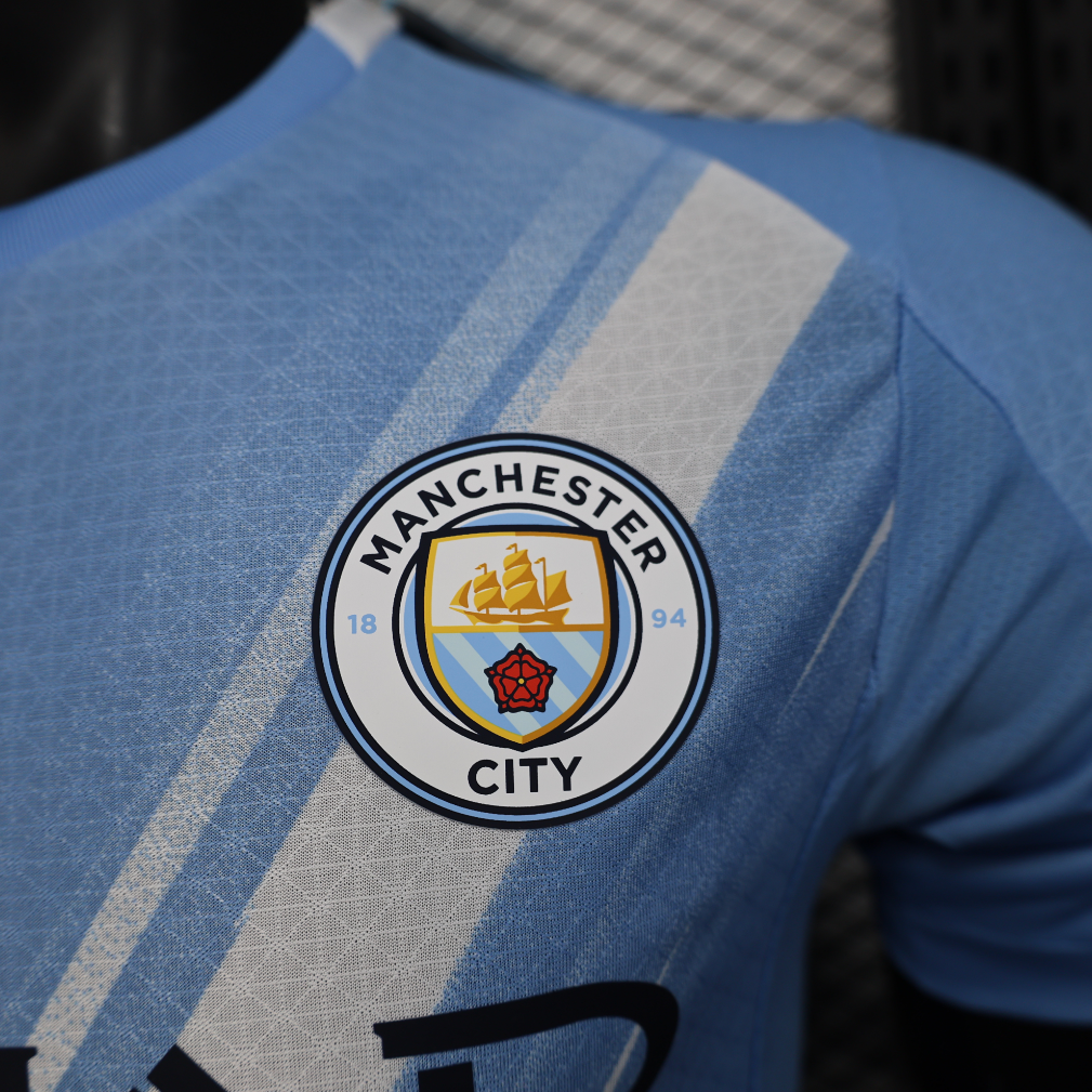 Manchester City home jersey player edition 25/26