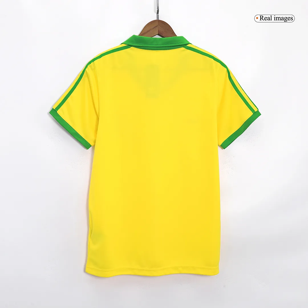 Brazil Retro Home Jersey 1977