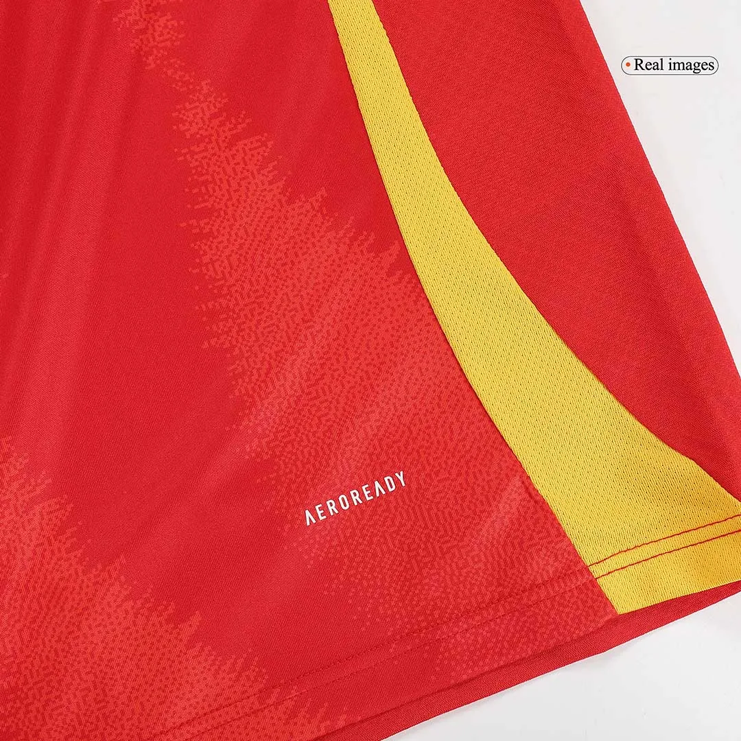 Spain Home Jersey LAMINE YAMAL #19 RODRIGO #16 MORATA #7 Euro 2024