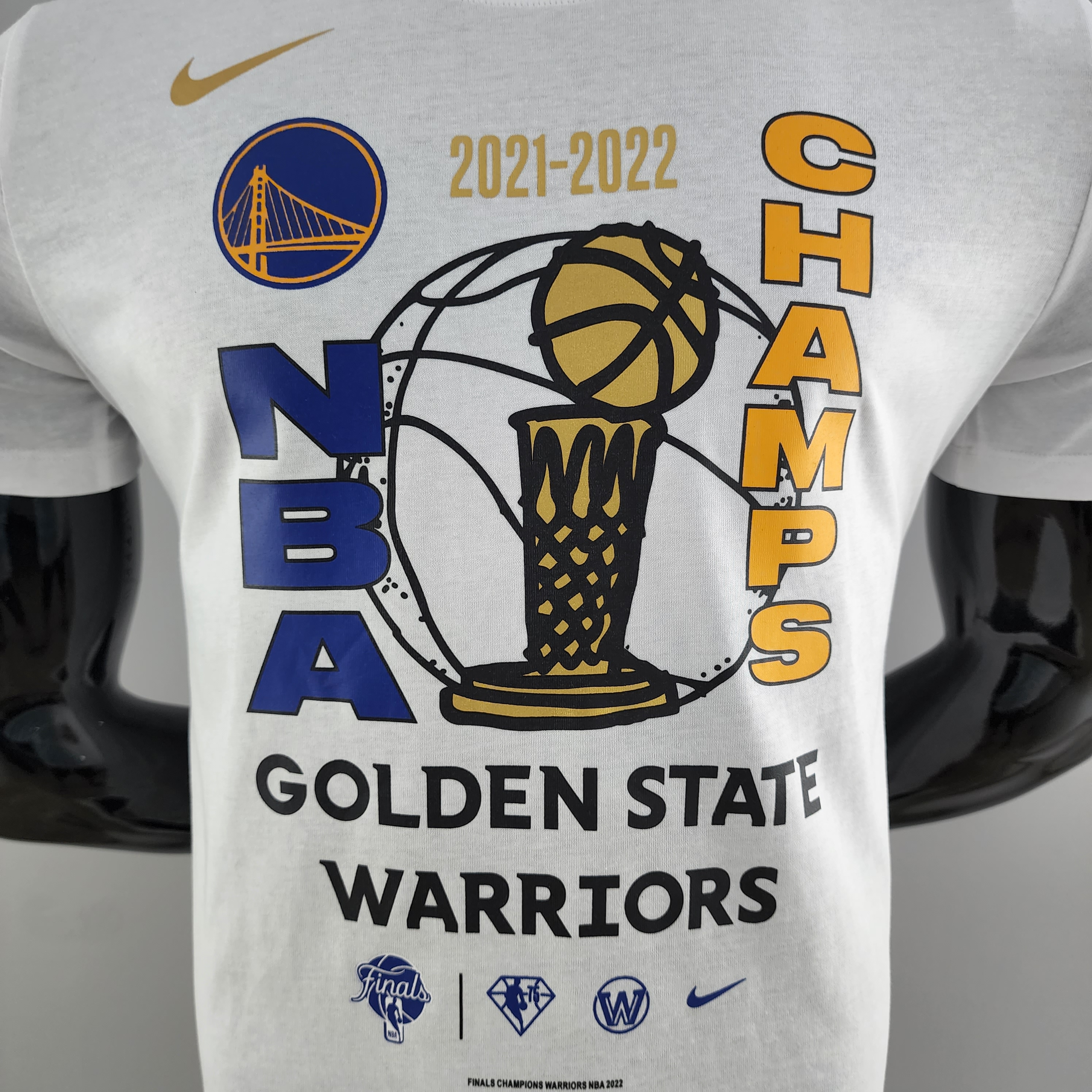 Golden State Warriors Casual T-shirt CHAMPS 2021-2022