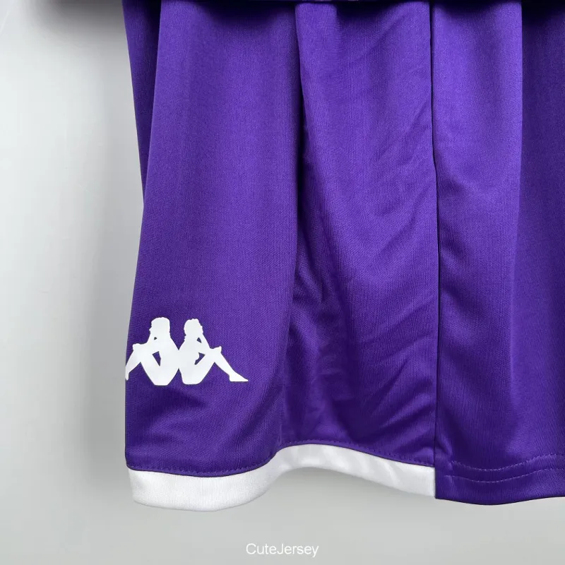 Kids Fiorentina  2023/24 Home Kit Jersey+Short
