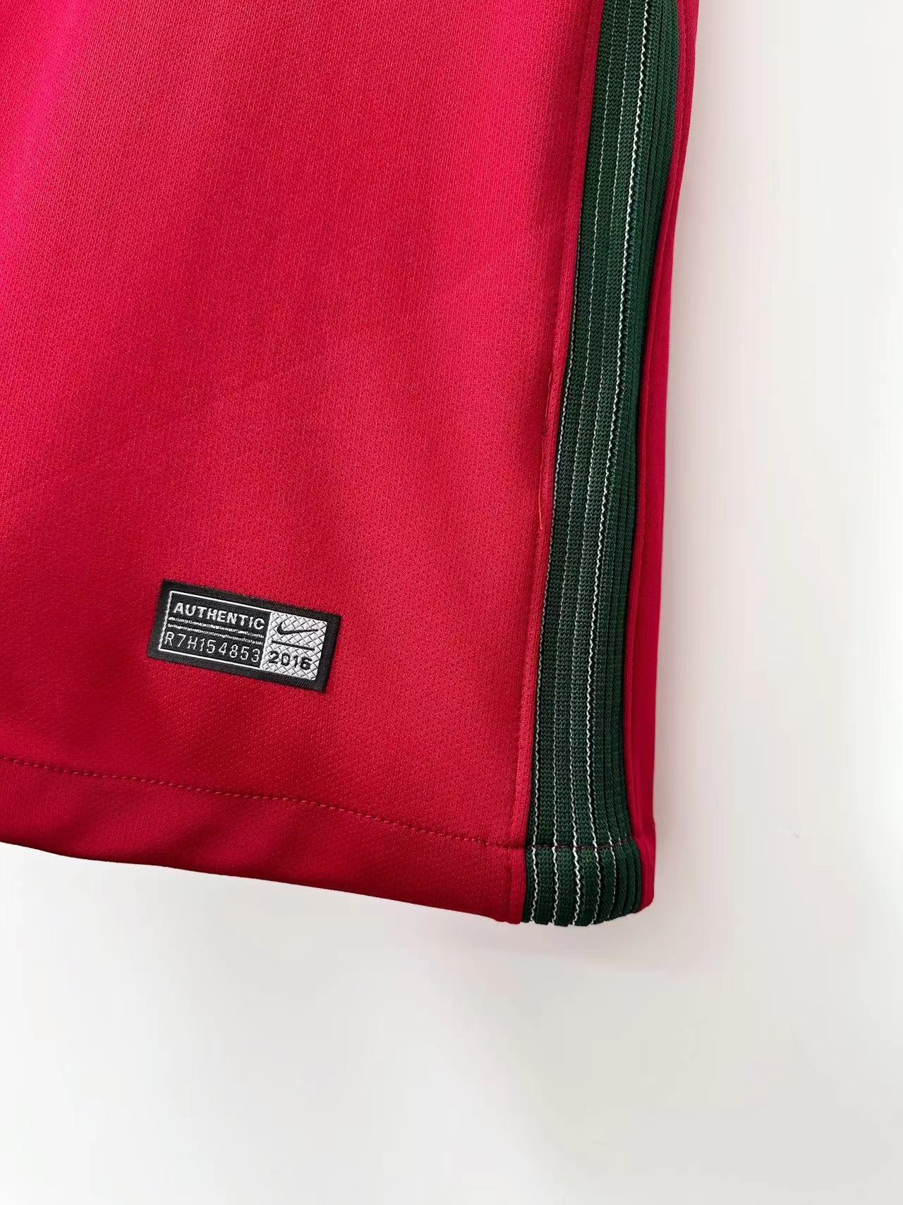 Portugal Home Retro Jersey 2016