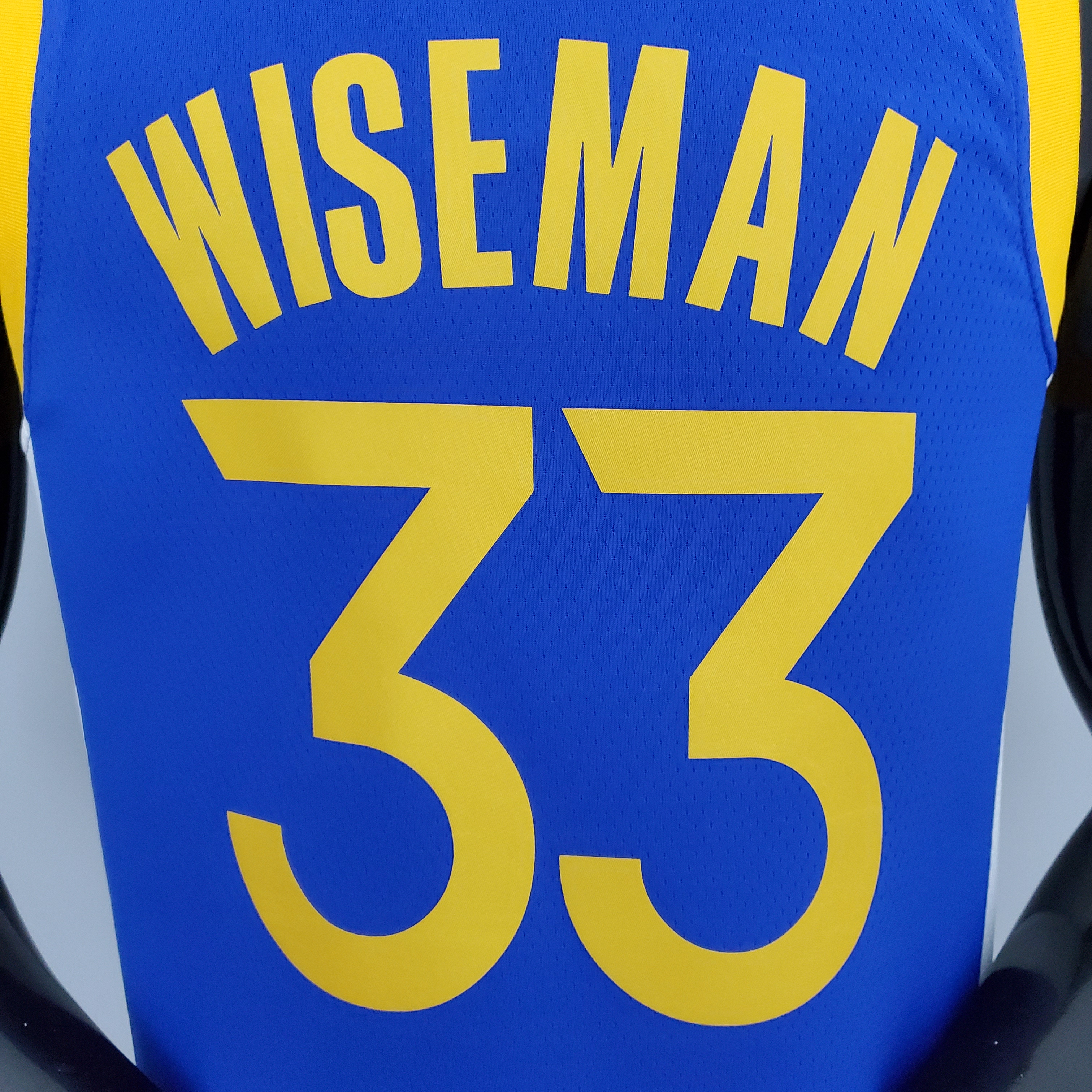 James Wiseman Golden State Warriors 75th Anniversary Swingman Jersey Blue