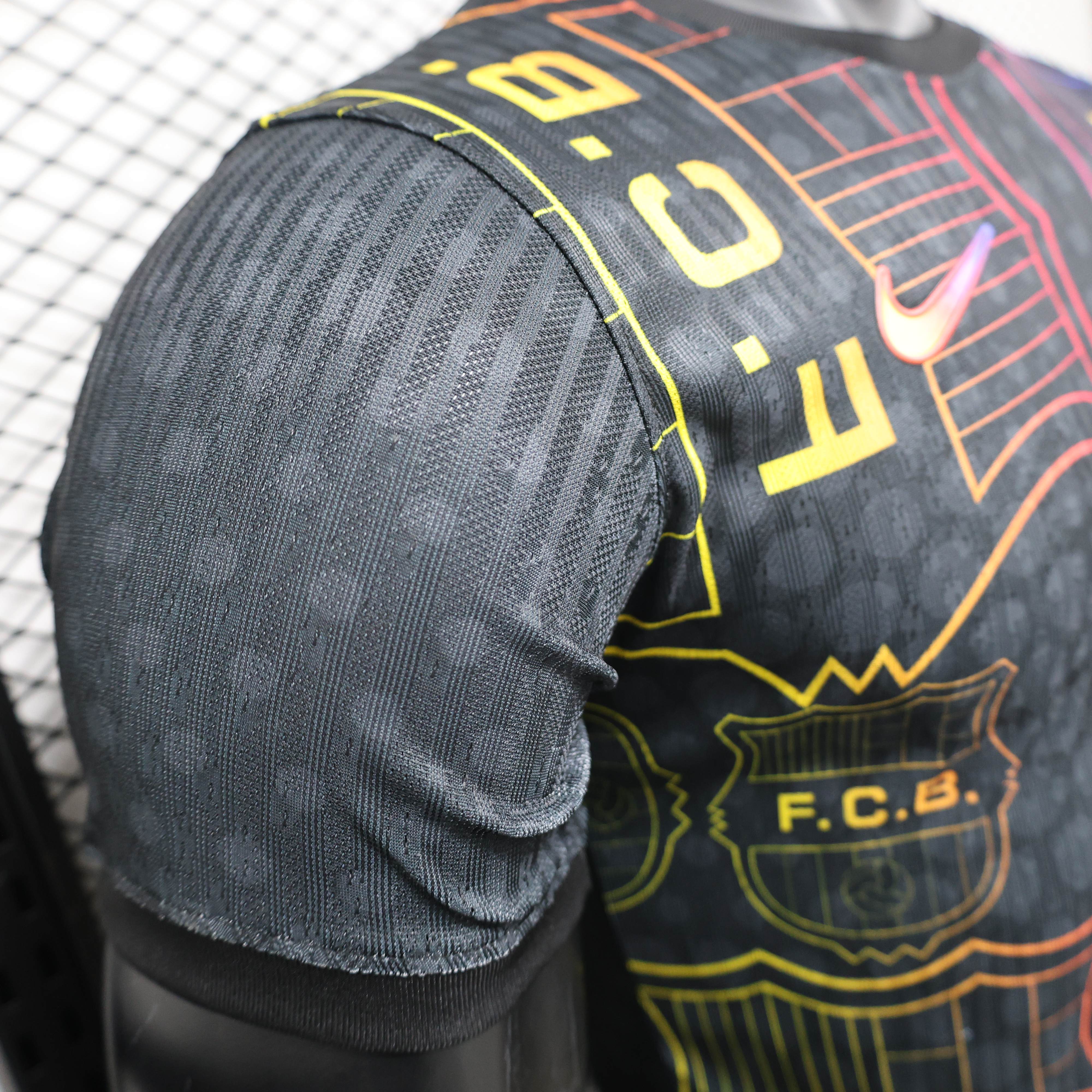 Barcelona black shirt jersey player version  25-26