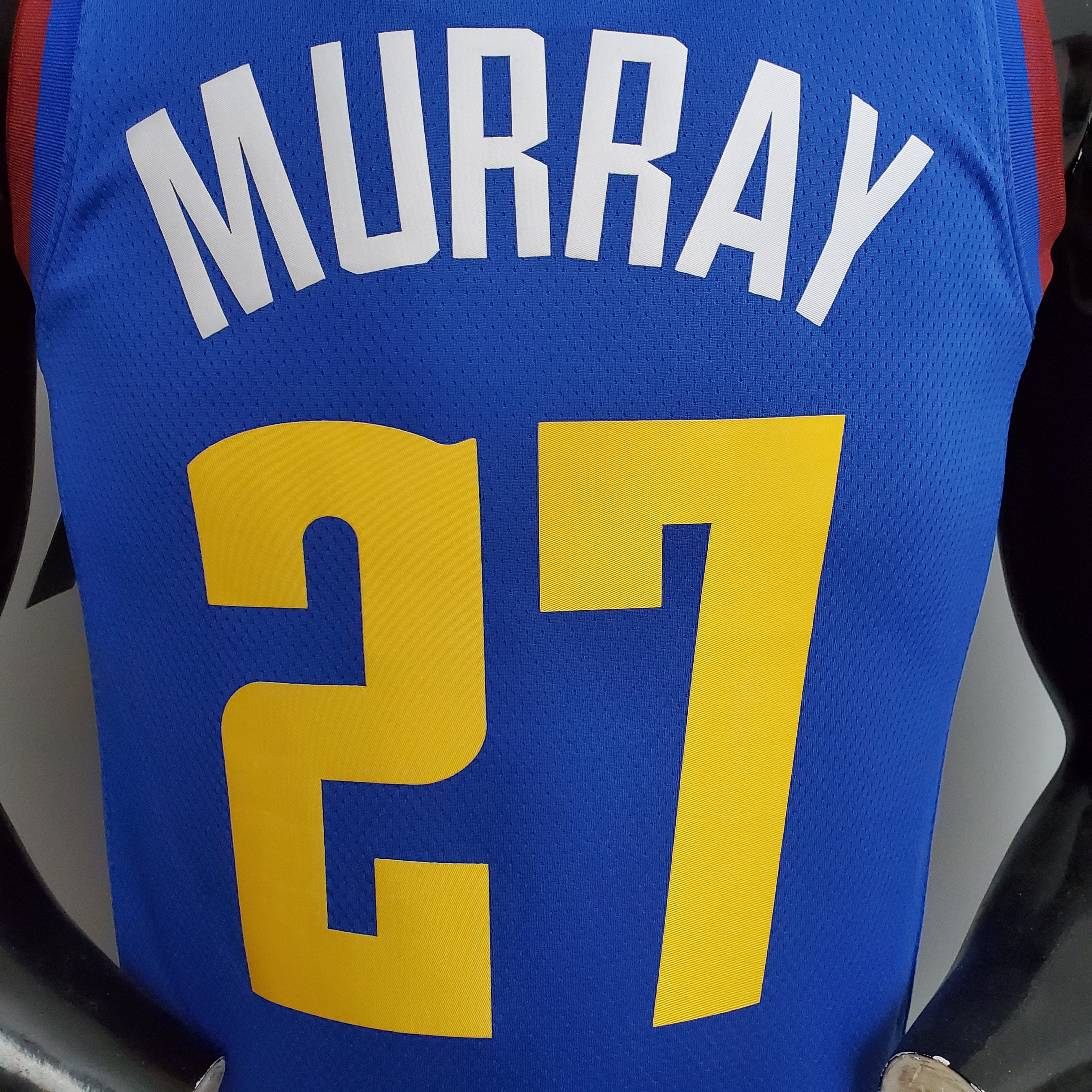 Jamal Murray Denver Nuggets Theme Limited City Edition Blue Swingman Jersey