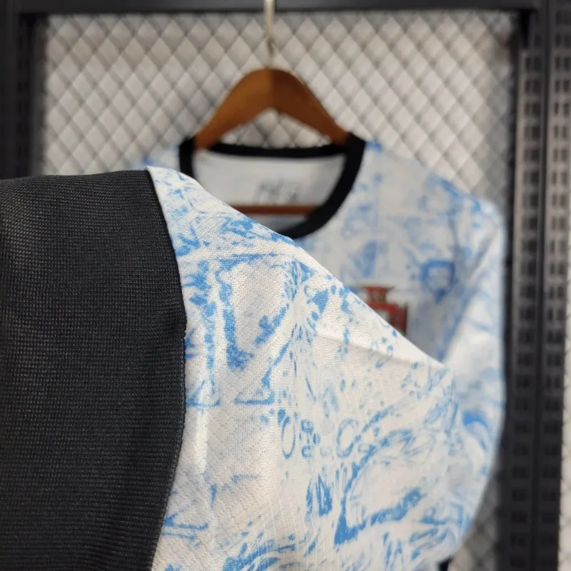 2024 Portugal Nation Away Long Sleeve Jersey Euro