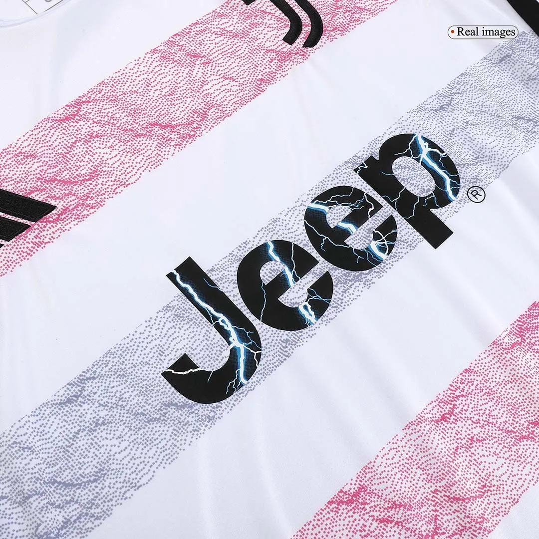 2023-24  Juventus Away Jersey Kit Jersey+Shorts