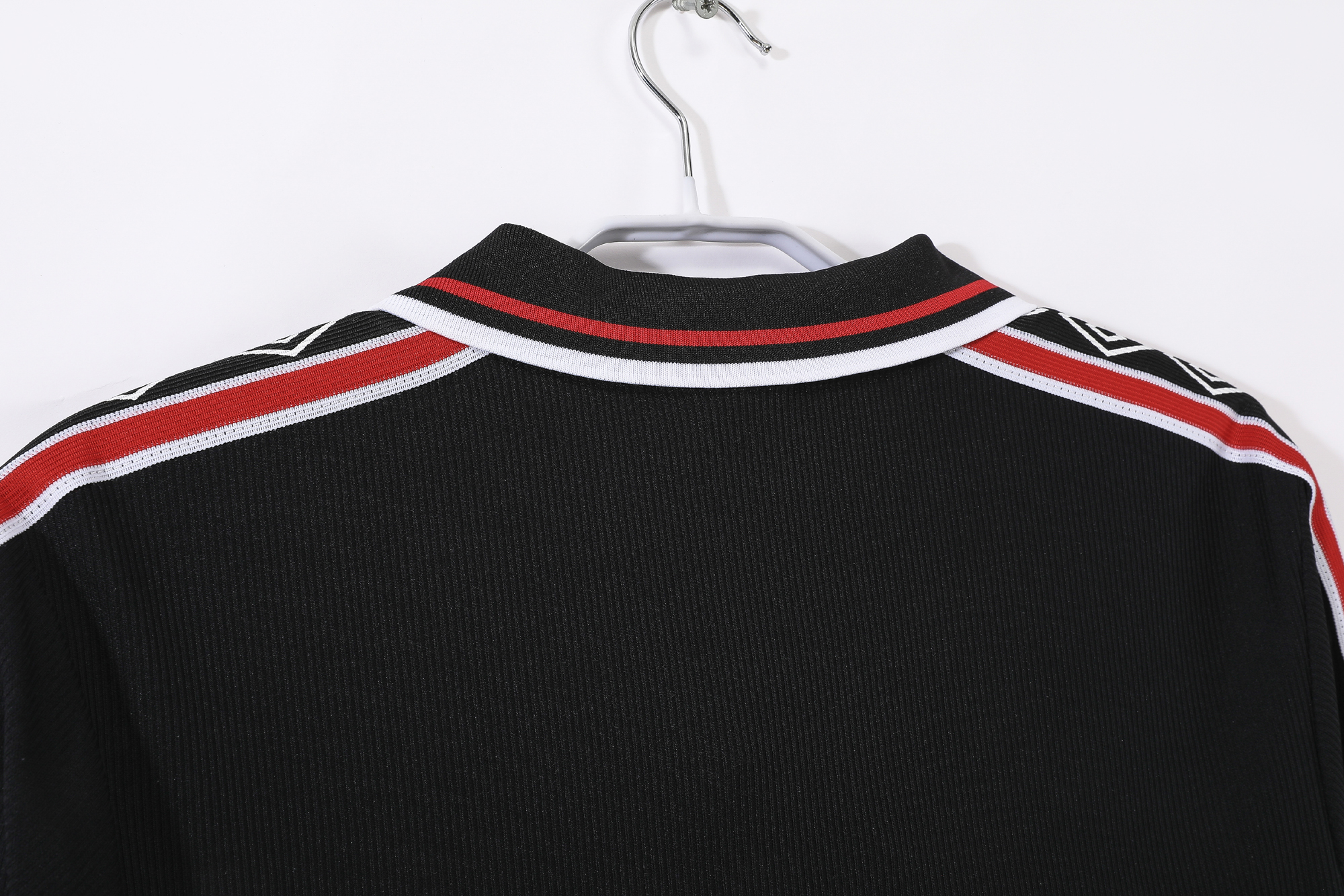 Manchester United Home Retro Long Sleeve Jersey 1998/99 Black Version