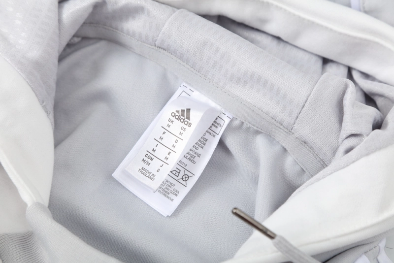 Real Madrid Training Kit Light Grey 2025-26 (Jacket+Pants)