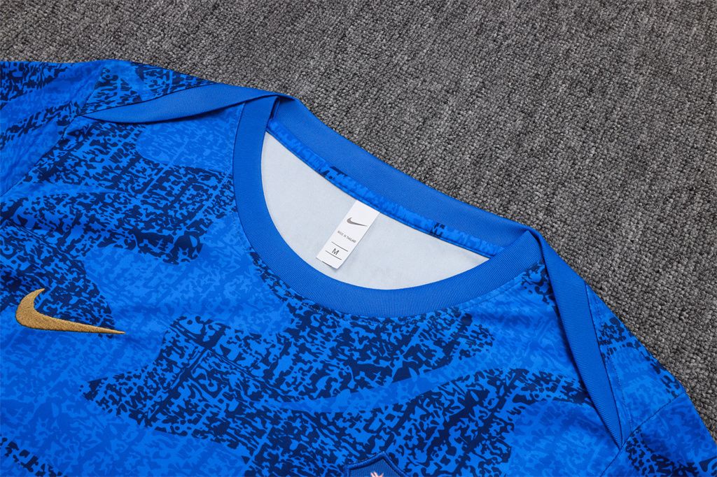 France Training Short Sleeve Suit 24/25