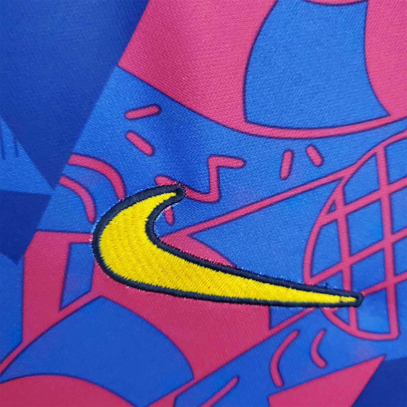 21-22 Barcelona away Retro football jersey