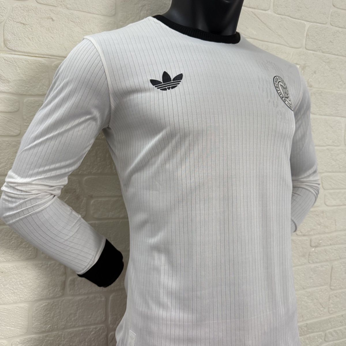 Germany 125th Anniversary Special Edition Long Sleeves Football Jersey White 2025/2026 Player Edition