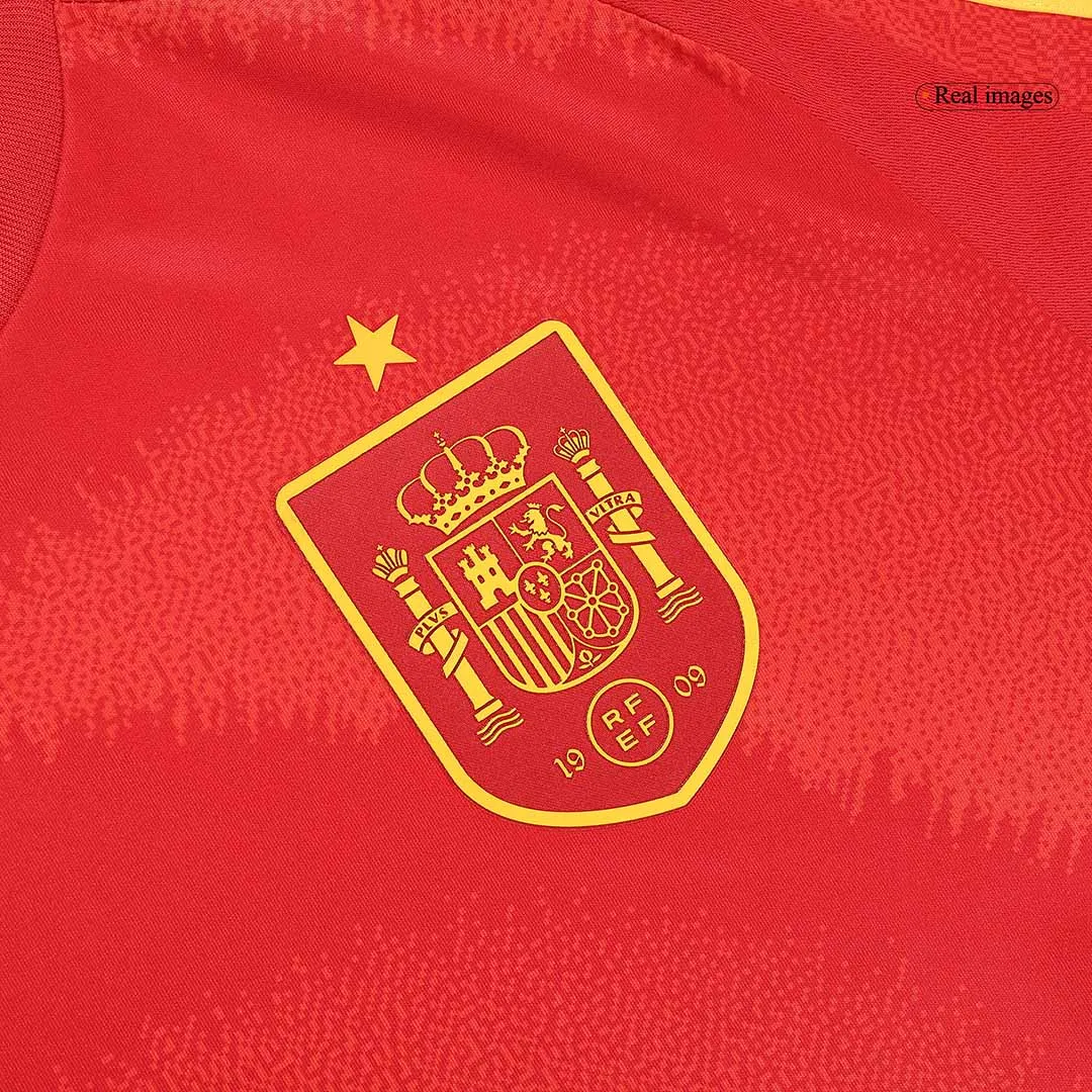 Spain Home Jersey LAMINE YAMAL #19 RODRIGO #16 MORATA #7 Euro 2024