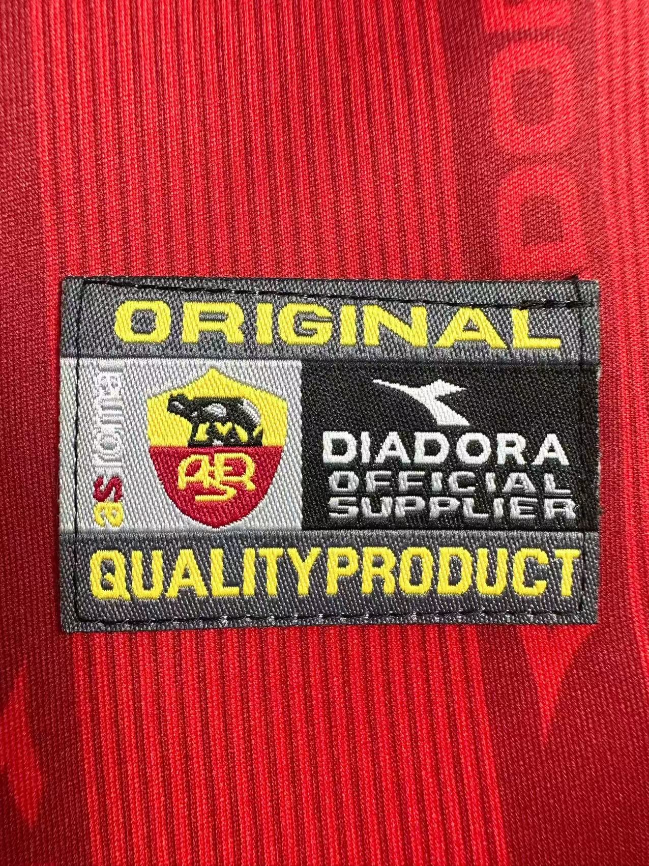 AS Roma Home Retro Jersey 1999/00