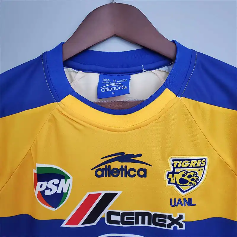 Tigres UANL  2001/02 Retro Jersey Home