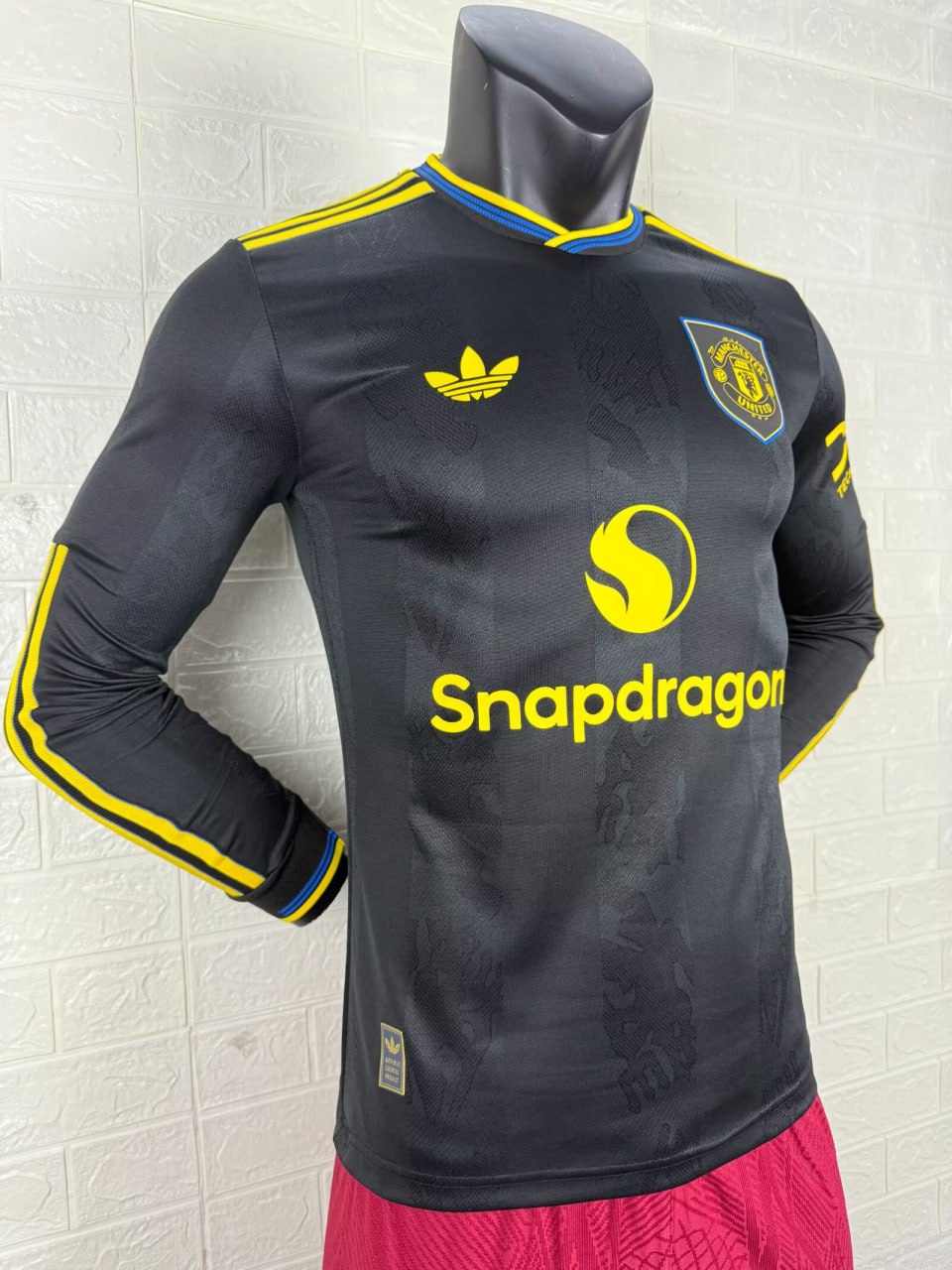 Manchester United Third Player Long Sleeve Jersey 25/26