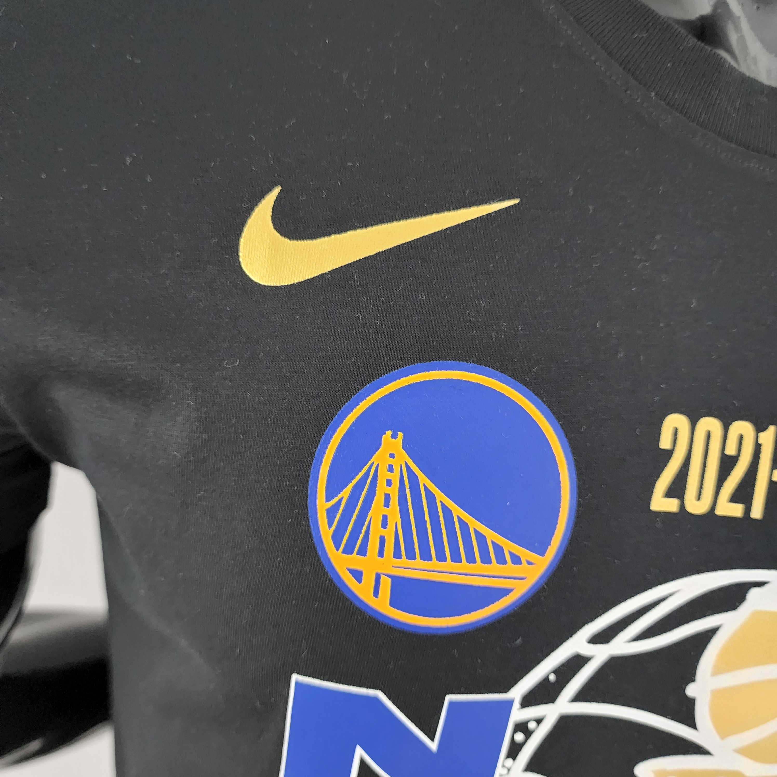Golden State Warriors Casual T-shirt CHAMPS 2021-2022