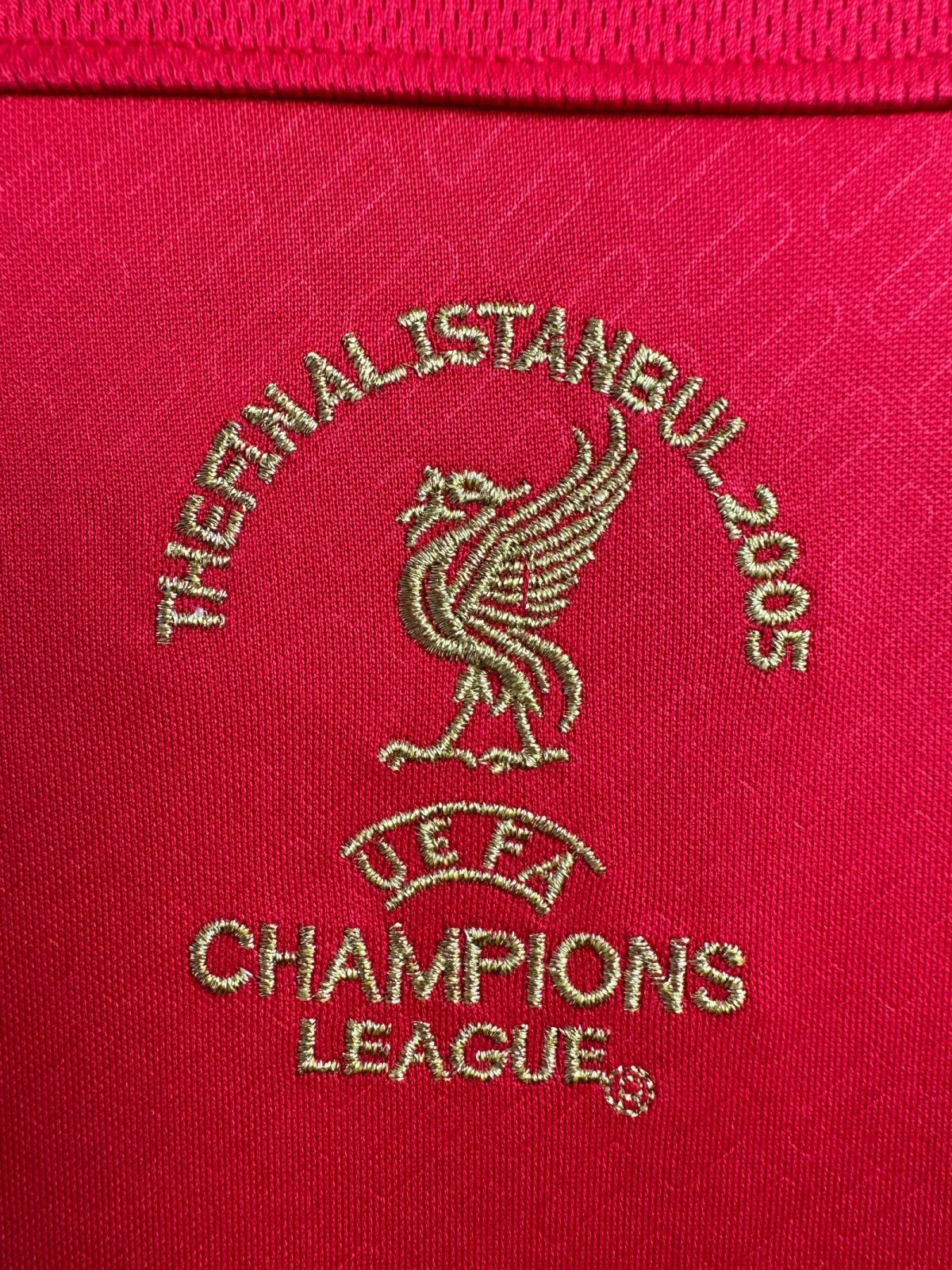 Liverpool Home Long Sleeve Retro Jersey 2004/05