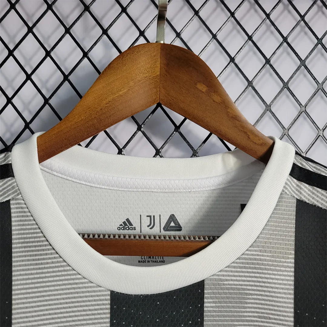 19-20  Retro Juventus X Palace Home Soccer Jerseys Shirt