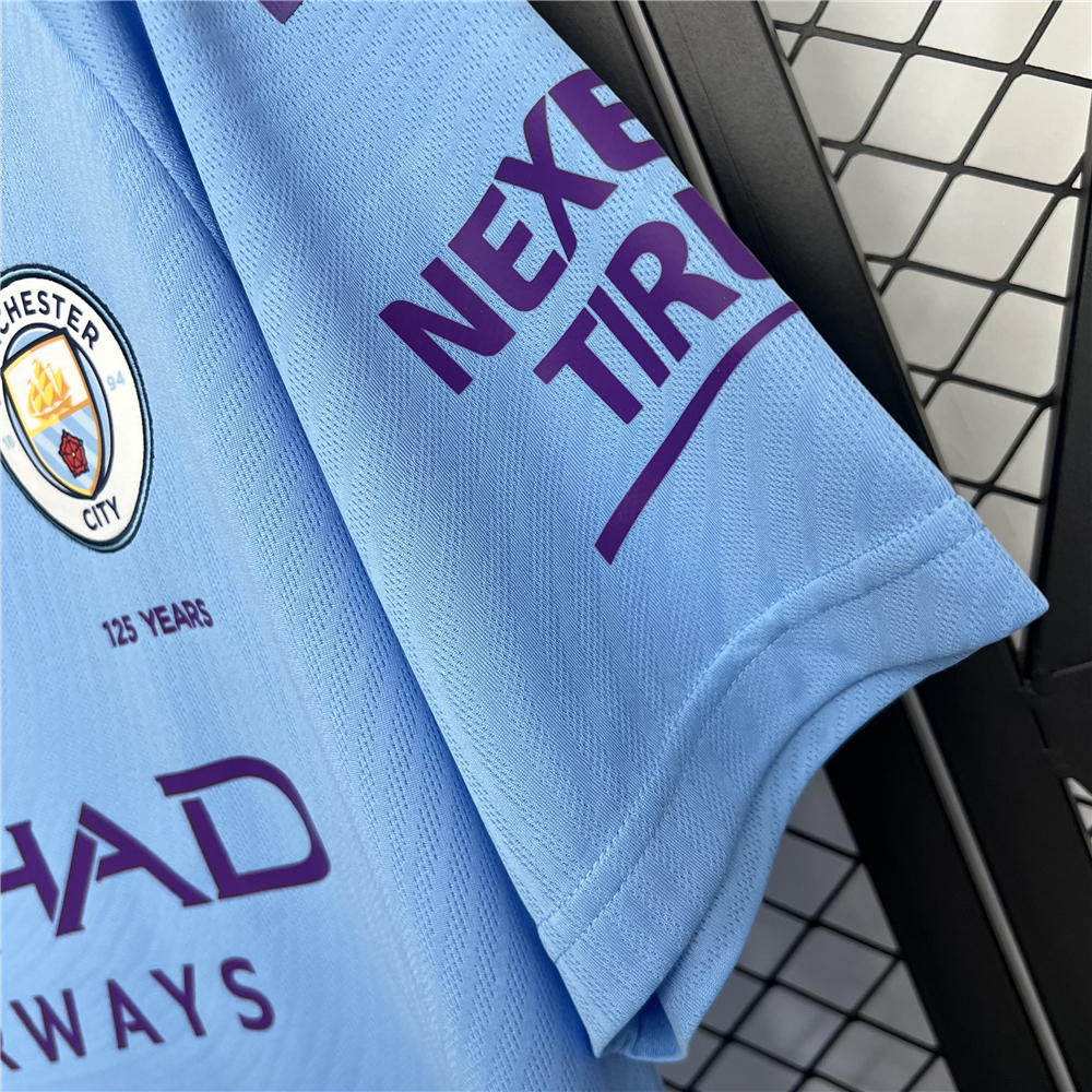 Manchester Ctiy Home Retro Jersey 2019/20