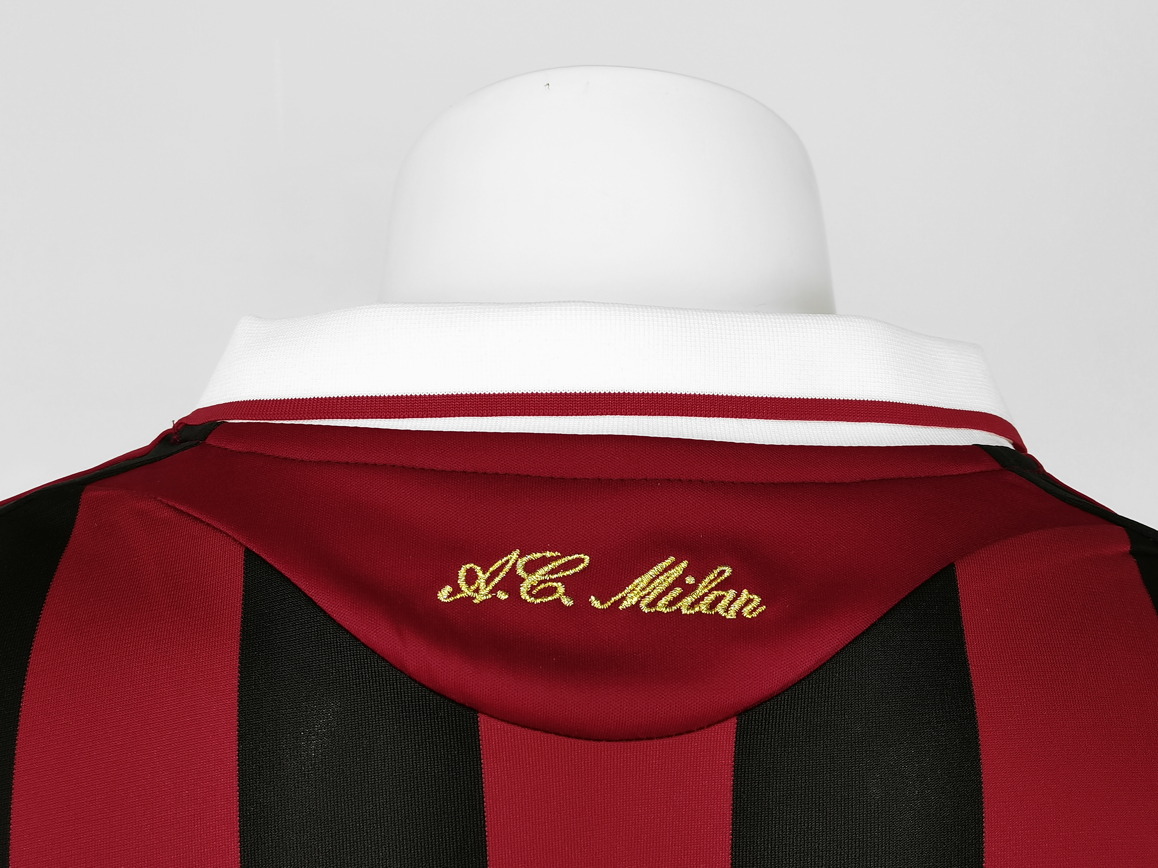 AC Milan Home Long Sleeve Retro Jersey 09/10