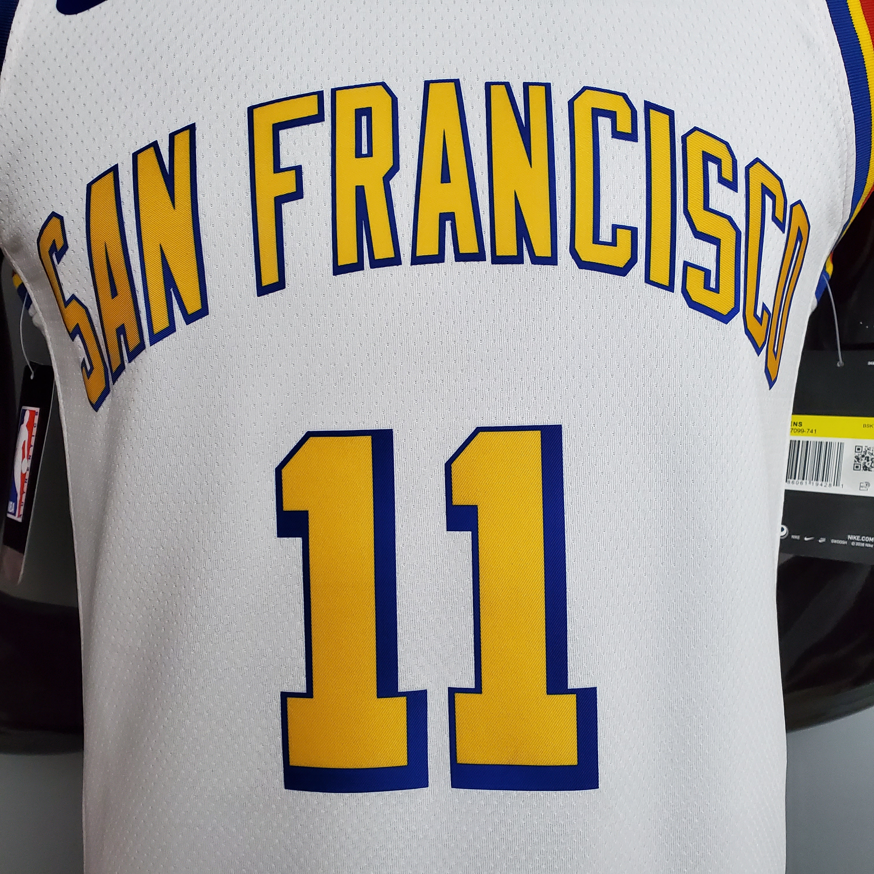 Klay Thompson Golden State Warriors San Francisco Swingman Jersey White