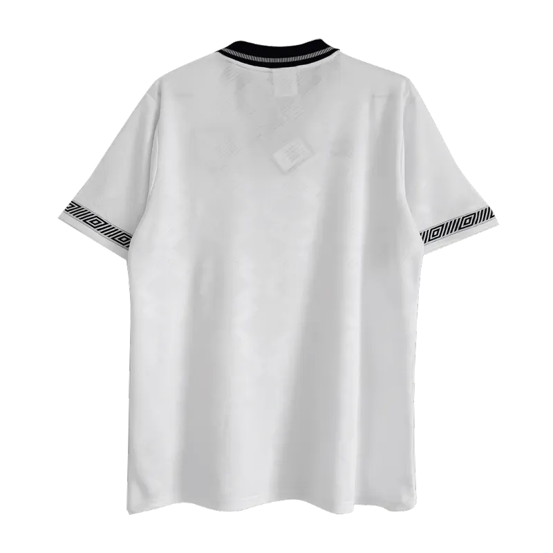 1990 England Retro Jersey Home Replica World Cup