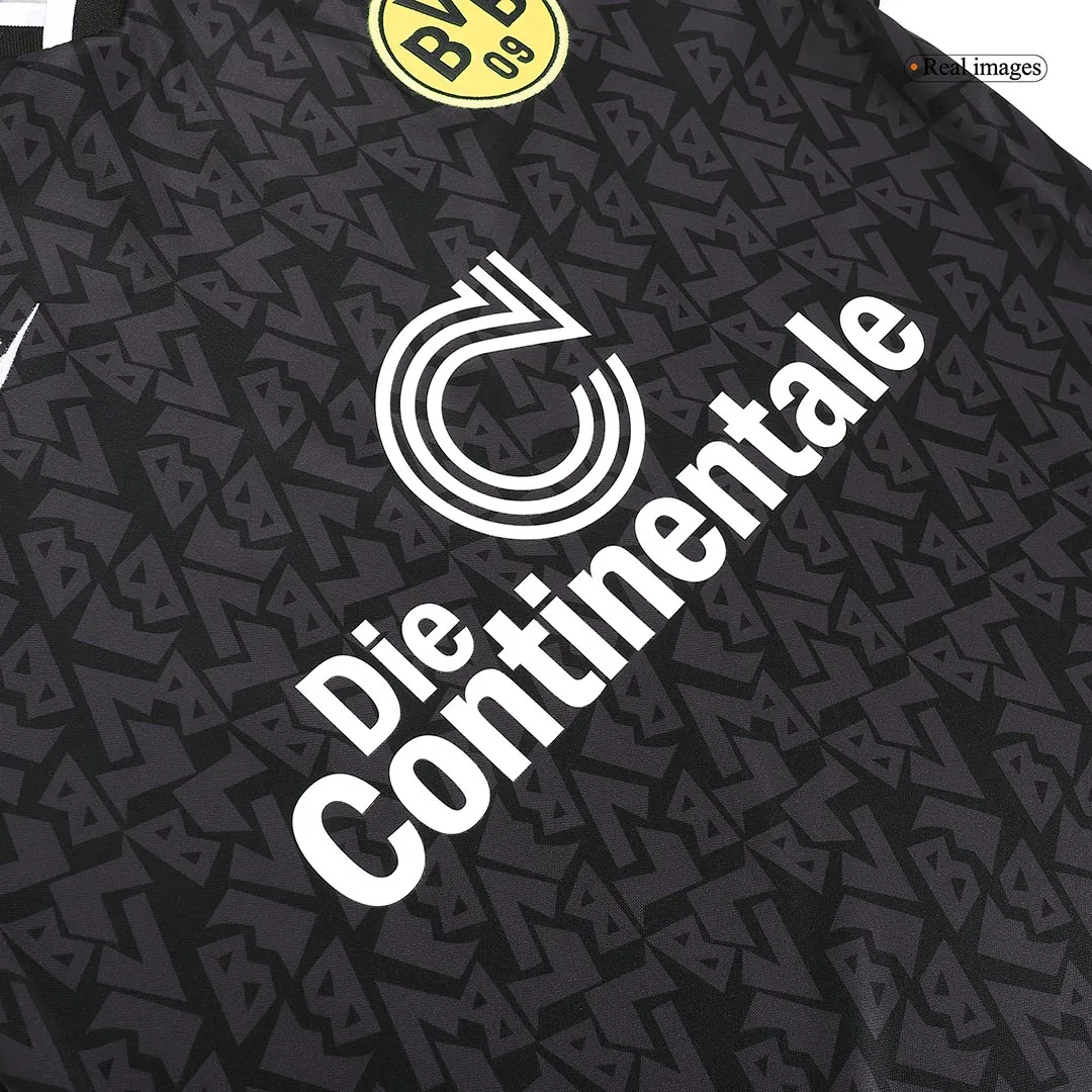 95-96 Borussia Dortmund Retro Away Long Sleeve Jersey