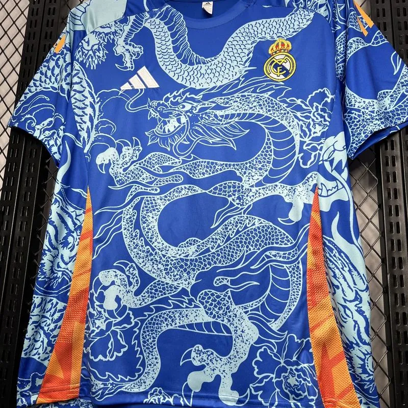24-25 Real Madrid Blue Dragon Special Edition Jersey
