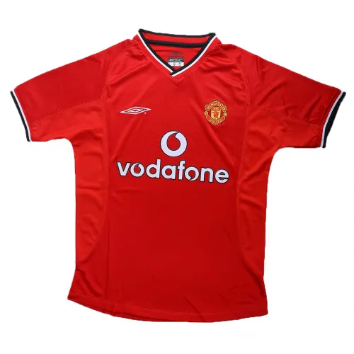 2000/02 Manchester United KEANE #16 Retro Jersey Home