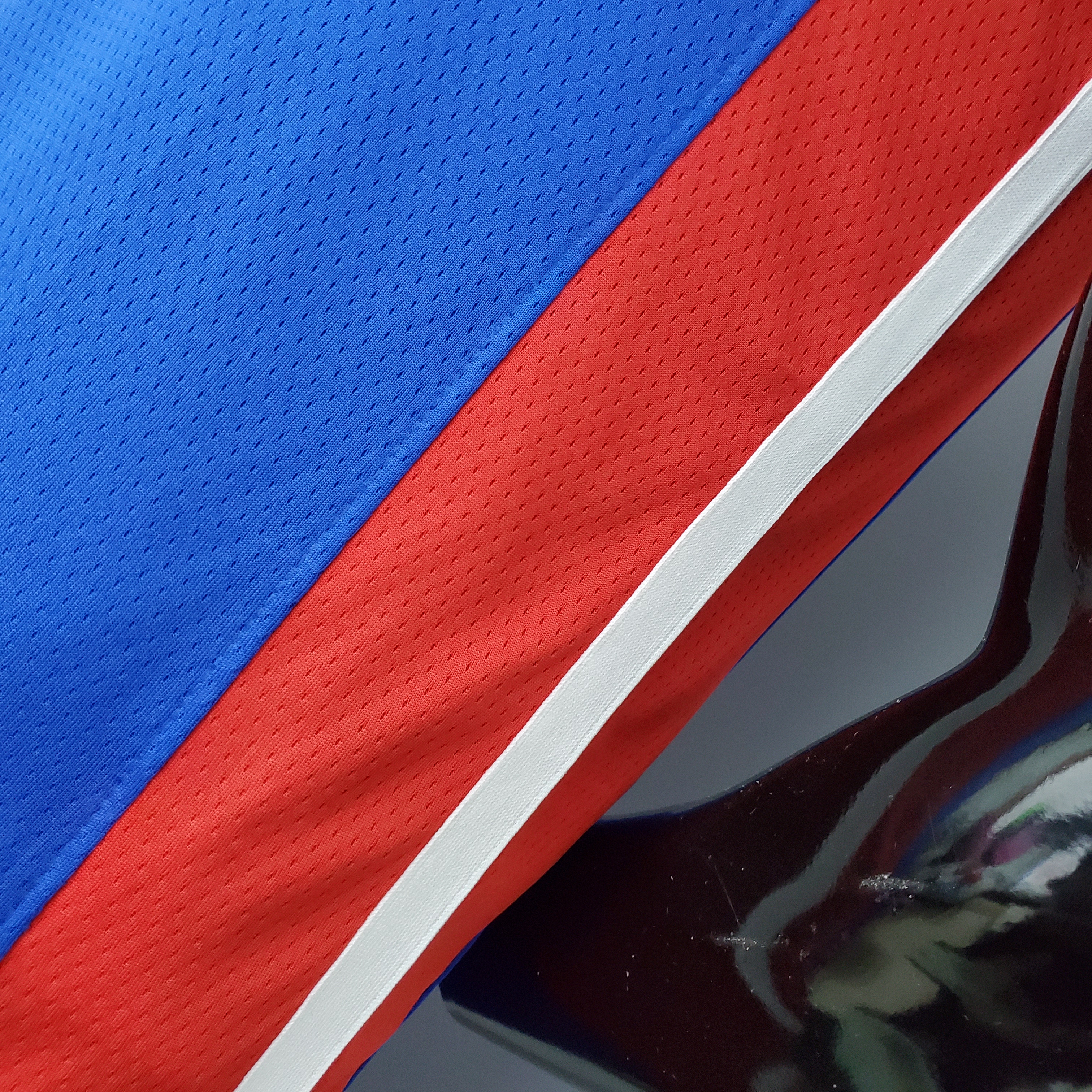 Allen Iverson Detroit Pistons 75th Anniversary Swingman Jersey Blue