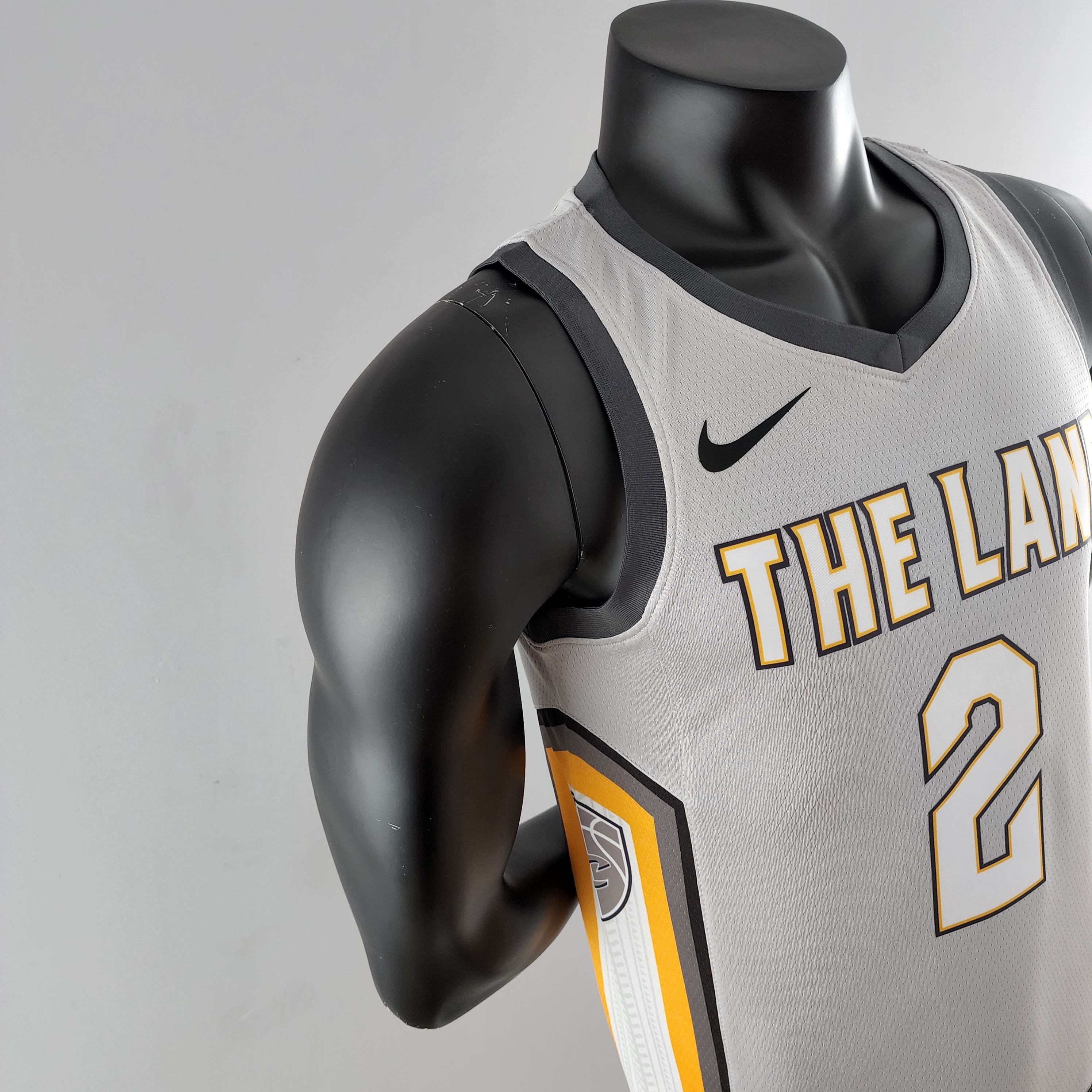 Kyrie Irving Cleveland Cavaliers Grey Swingman Jersey 2018