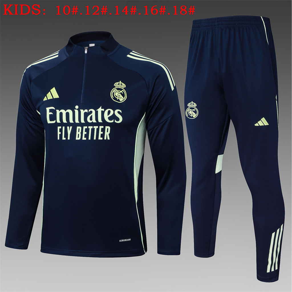 Real Madrid Kids Training Suit 25/26